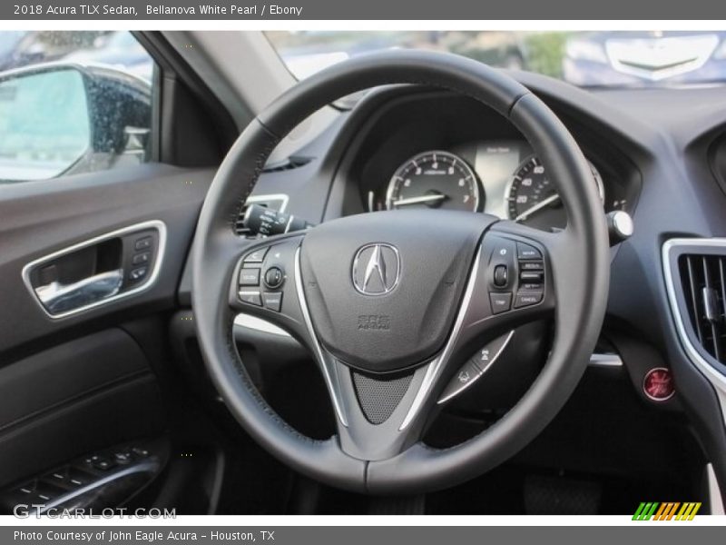 Bellanova White Pearl / Ebony 2018 Acura TLX Sedan