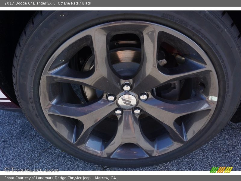 Octane Red / Black 2017 Dodge Challenger SXT