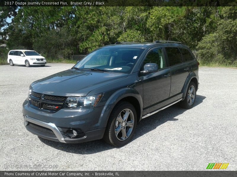 Bruiser Grey / Black 2017 Dodge Journey Crossroad Plus