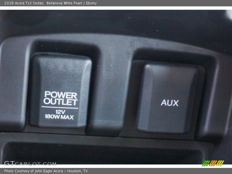 Bellanova White Pearl / Ebony 2018 Acura TLX Sedan