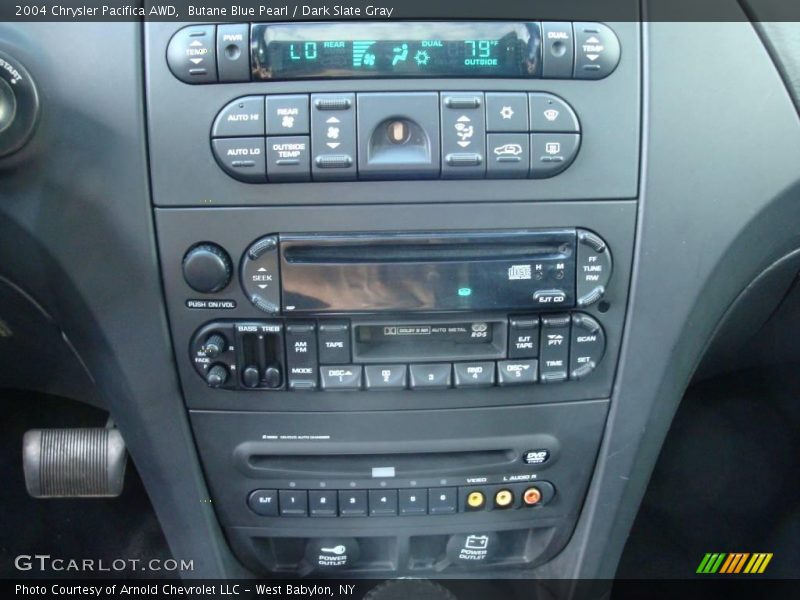 Butane Blue Pearl / Dark Slate Gray 2004 Chrysler Pacifica AWD