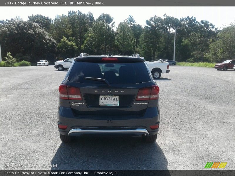 Bruiser Grey / Black 2017 Dodge Journey Crossroad Plus