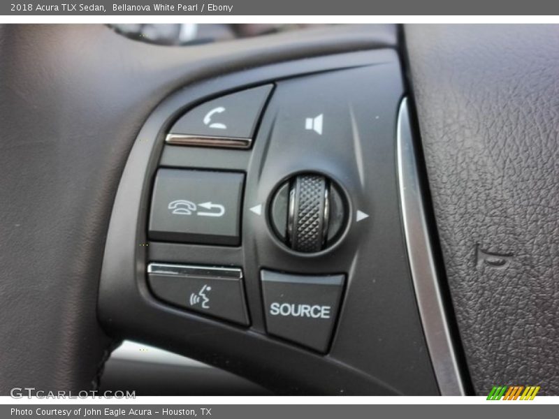 Bellanova White Pearl / Ebony 2018 Acura TLX Sedan