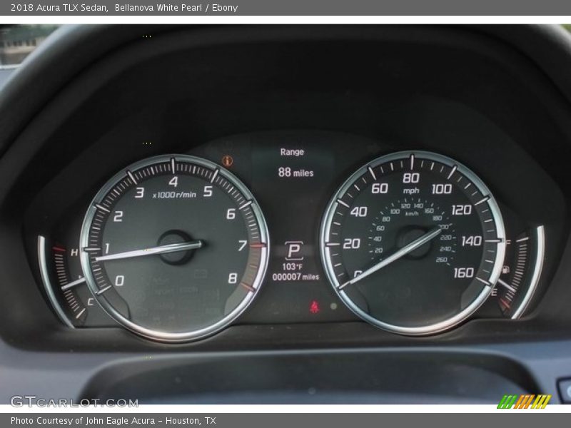 Bellanova White Pearl / Ebony 2018 Acura TLX Sedan