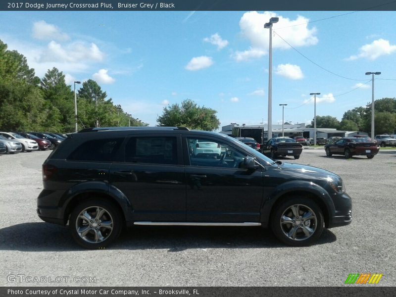 Bruiser Grey / Black 2017 Dodge Journey Crossroad Plus