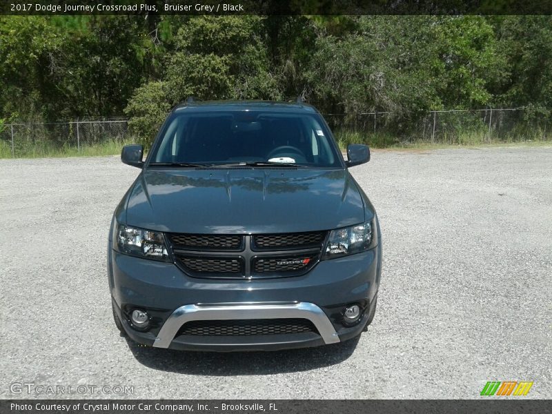 Bruiser Grey / Black 2017 Dodge Journey Crossroad Plus