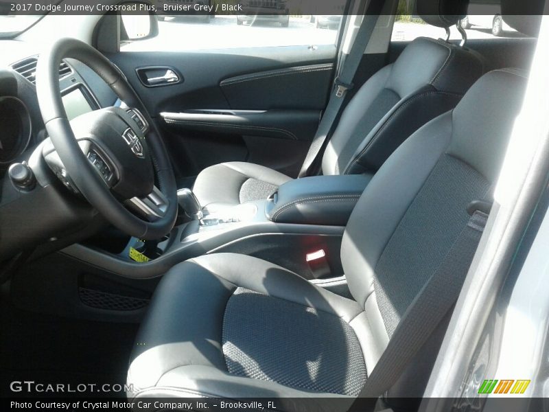 Bruiser Grey / Black 2017 Dodge Journey Crossroad Plus