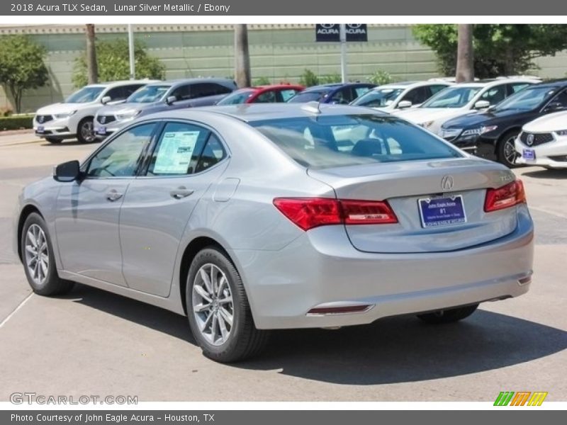 Lunar Silver Metallic / Ebony 2018 Acura TLX Sedan