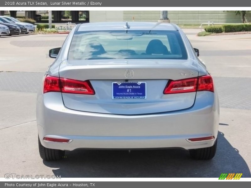 Lunar Silver Metallic / Ebony 2018 Acura TLX Sedan