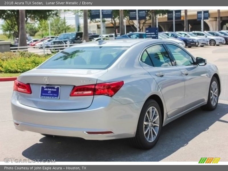 Lunar Silver Metallic / Ebony 2018 Acura TLX Sedan