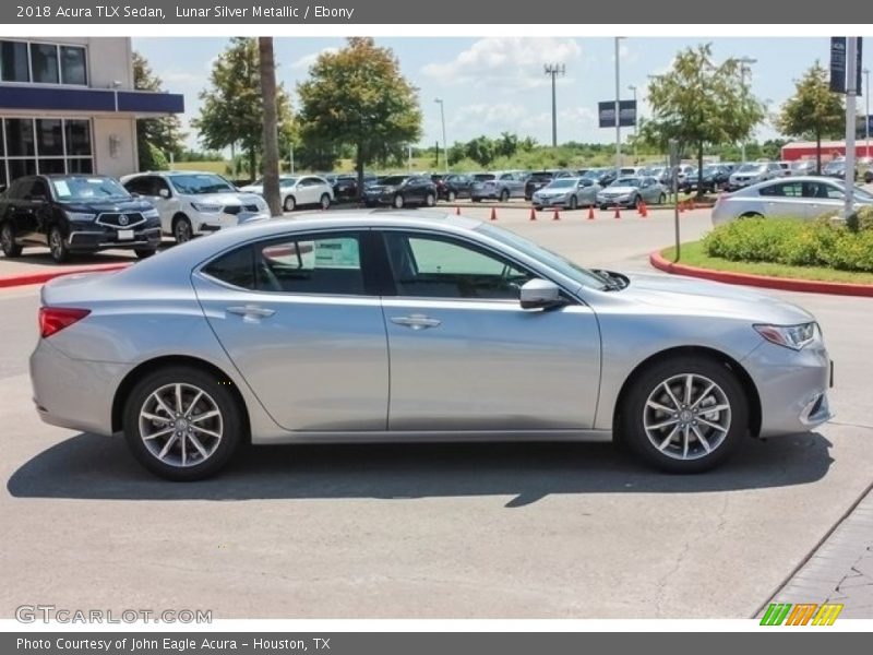 Lunar Silver Metallic / Ebony 2018 Acura TLX Sedan