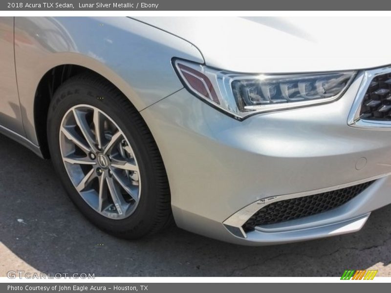 Lunar Silver Metallic / Ebony 2018 Acura TLX Sedan