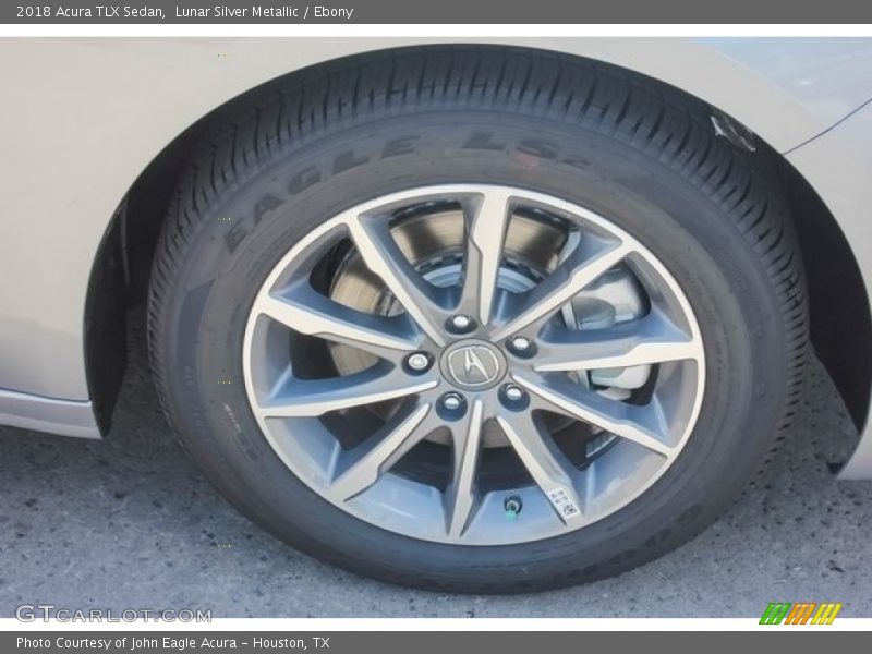 Lunar Silver Metallic / Ebony 2018 Acura TLX Sedan
