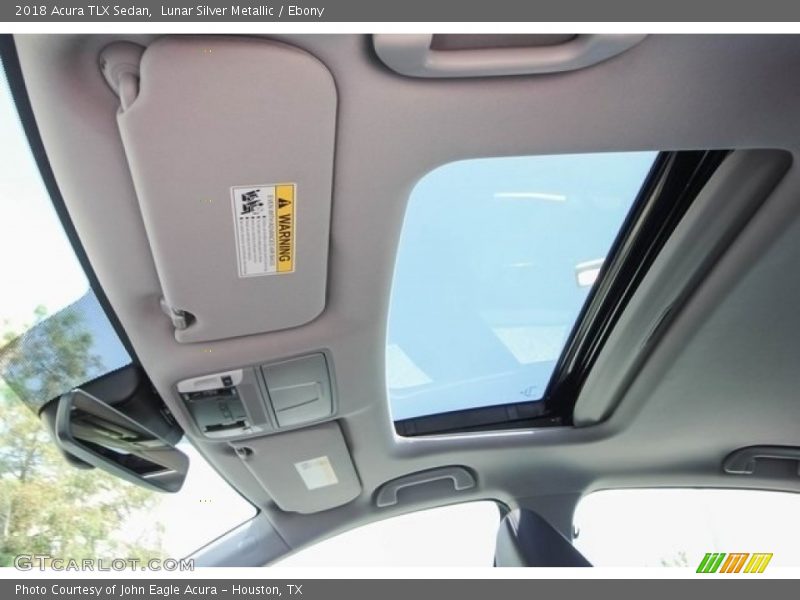 Lunar Silver Metallic / Ebony 2018 Acura TLX Sedan