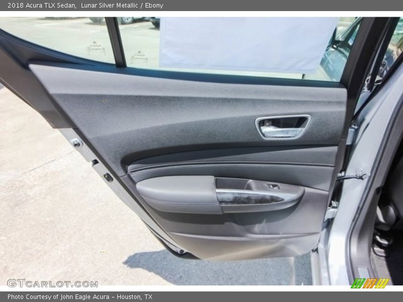 Lunar Silver Metallic / Ebony 2018 Acura TLX Sedan