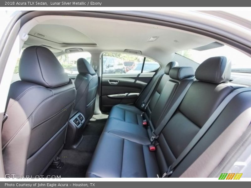 Lunar Silver Metallic / Ebony 2018 Acura TLX Sedan