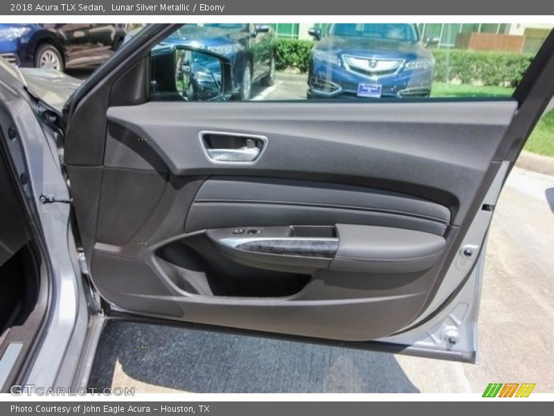 Lunar Silver Metallic / Ebony 2018 Acura TLX Sedan