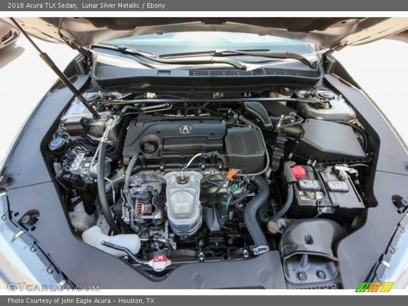 Lunar Silver Metallic / Ebony 2018 Acura TLX Sedan