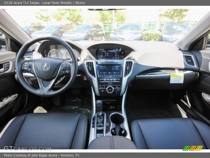 Lunar Silver Metallic / Ebony 2018 Acura TLX Sedan