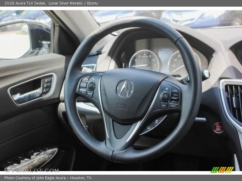 Lunar Silver Metallic / Ebony 2018 Acura TLX Sedan