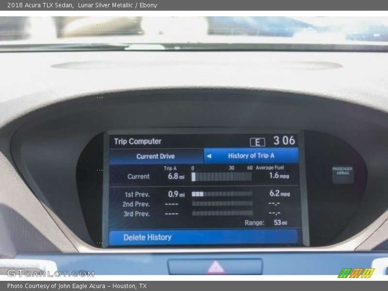 Lunar Silver Metallic / Ebony 2018 Acura TLX Sedan