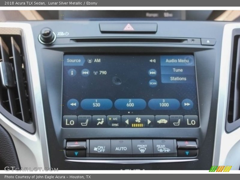 Lunar Silver Metallic / Ebony 2018 Acura TLX Sedan