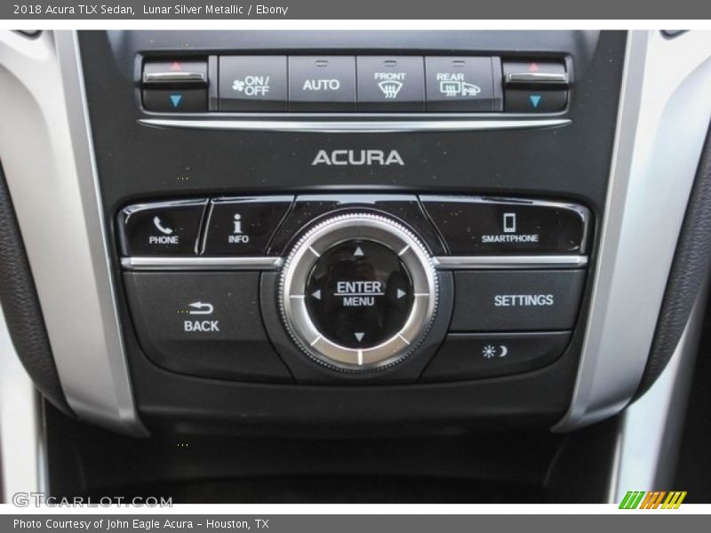 Lunar Silver Metallic / Ebony 2018 Acura TLX Sedan
