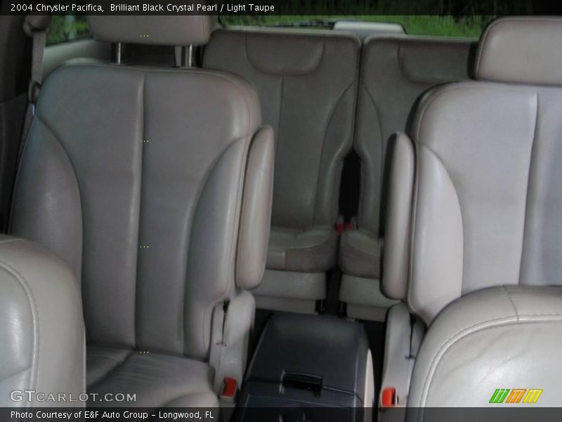 Brilliant Black Crystal Pearl / Light Taupe 2004 Chrysler Pacifica