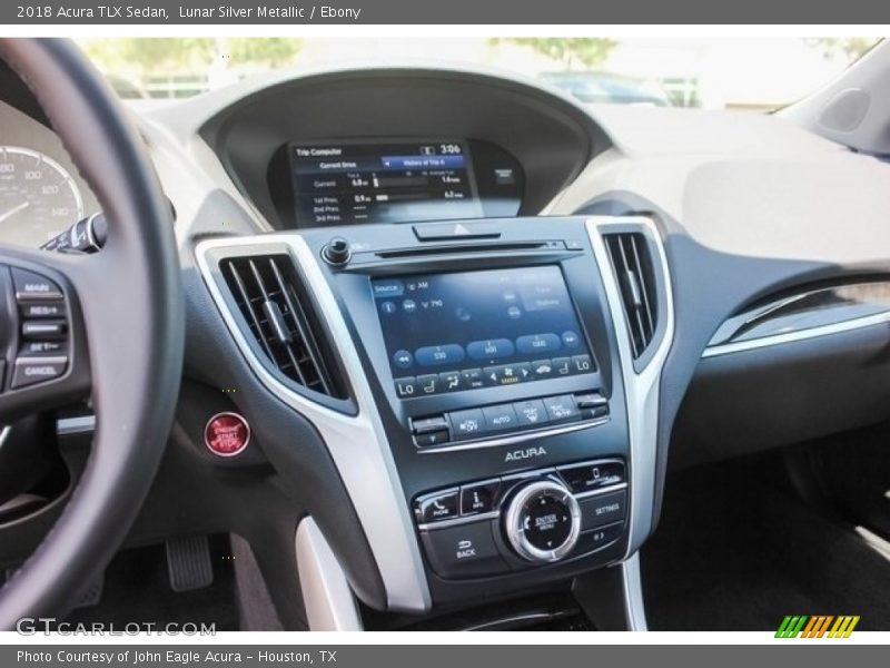 Lunar Silver Metallic / Ebony 2018 Acura TLX Sedan