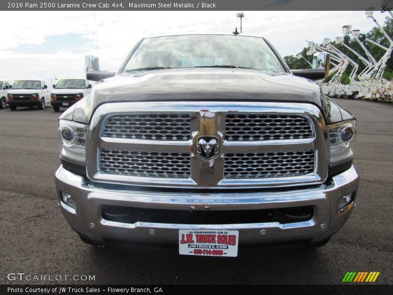 Maximum Steel Metallic / Black 2016 Ram 2500 Laramie Crew Cab 4x4