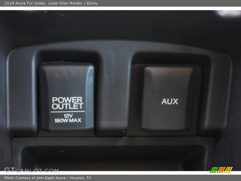 Lunar Silver Metallic / Ebony 2018 Acura TLX Sedan
