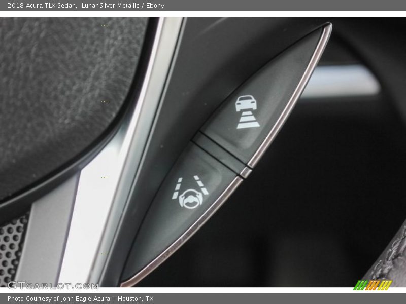 Lunar Silver Metallic / Ebony 2018 Acura TLX Sedan