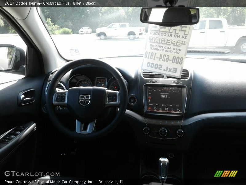 Billet / Black 2017 Dodge Journey Crossroad Plus