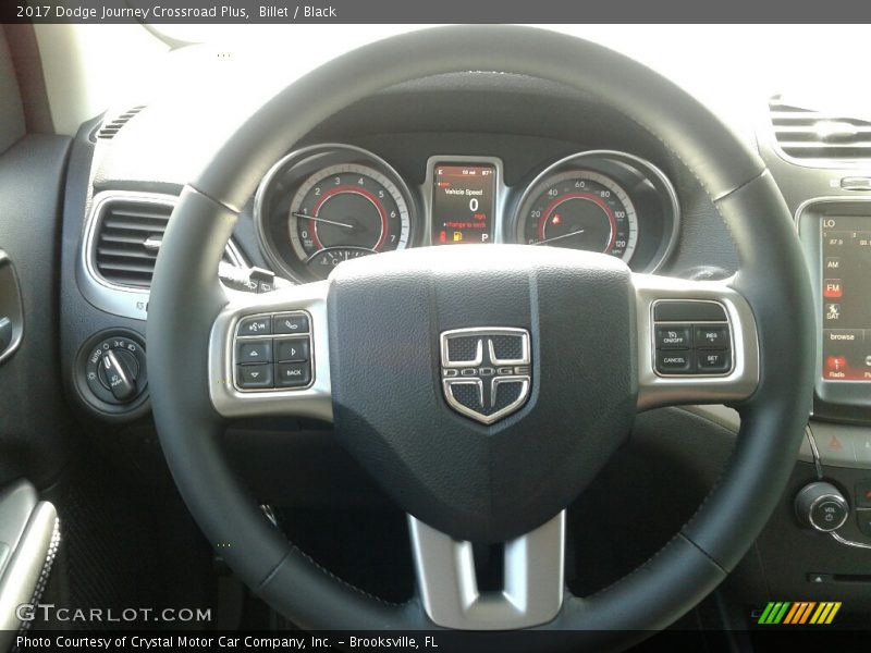 Billet / Black 2017 Dodge Journey Crossroad Plus