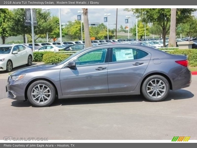 Modern Steel Metallic / Ebony 2018 Acura TLX Technology Sedan