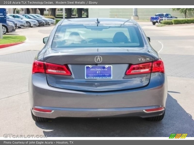 Modern Steel Metallic / Ebony 2018 Acura TLX Technology Sedan