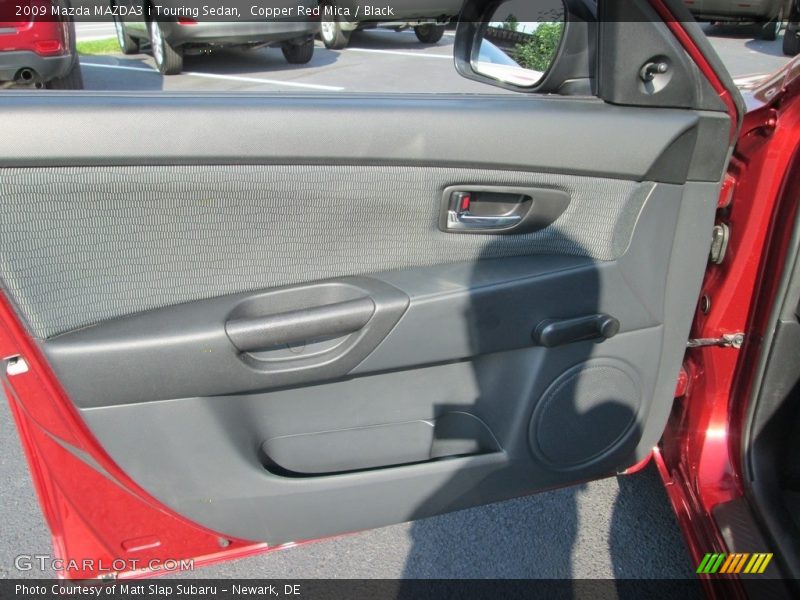 Copper Red Mica / Black 2009 Mazda MAZDA3 i Touring Sedan