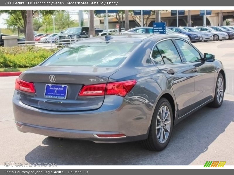 Modern Steel Metallic / Ebony 2018 Acura TLX Technology Sedan