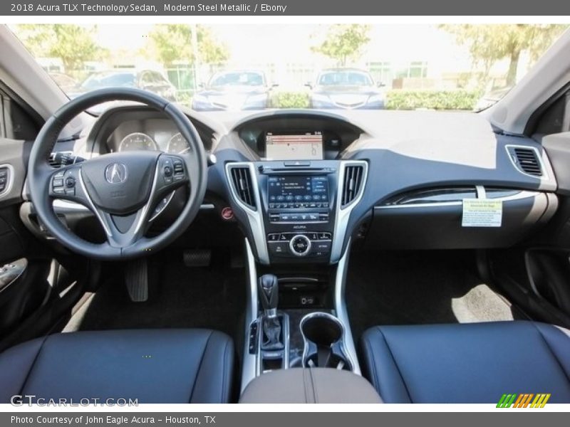 Modern Steel Metallic / Ebony 2018 Acura TLX Technology Sedan