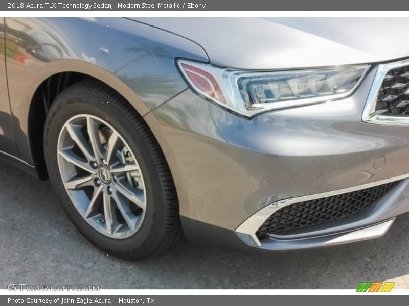 Modern Steel Metallic / Ebony 2018 Acura TLX Technology Sedan
