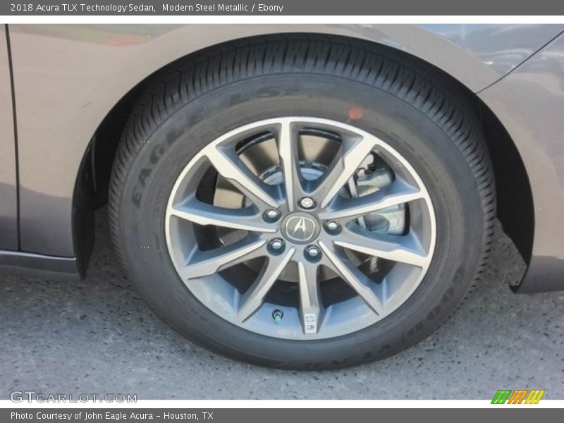 Modern Steel Metallic / Ebony 2018 Acura TLX Technology Sedan
