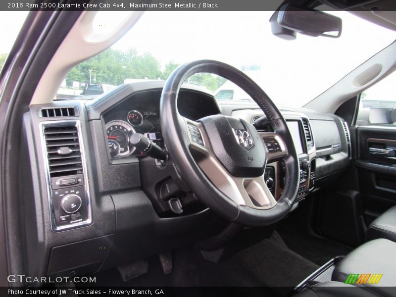 Maximum Steel Metallic / Black 2016 Ram 2500 Laramie Crew Cab 4x4