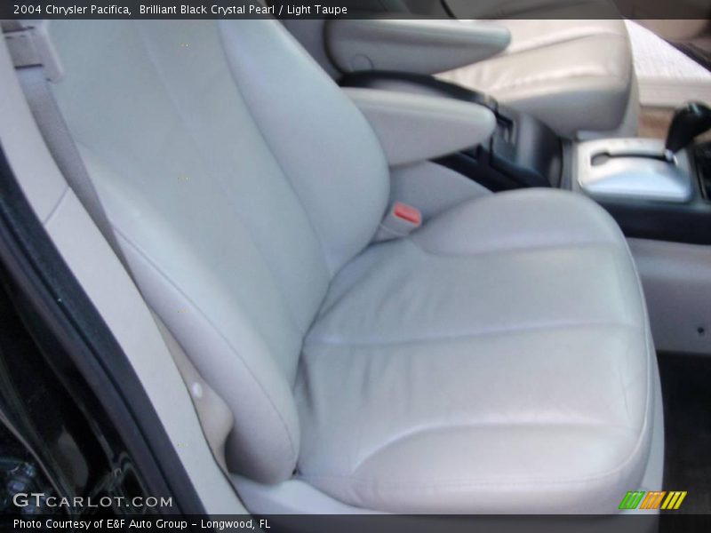 Brilliant Black Crystal Pearl / Light Taupe 2004 Chrysler Pacifica