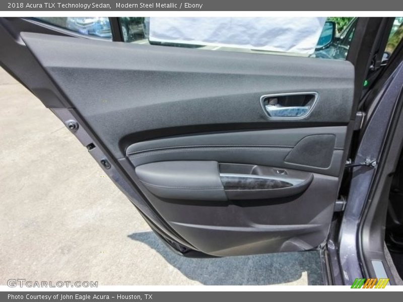 Modern Steel Metallic / Ebony 2018 Acura TLX Technology Sedan