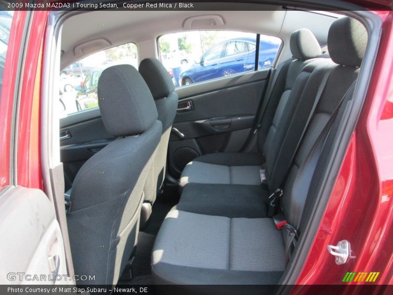 Copper Red Mica / Black 2009 Mazda MAZDA3 i Touring Sedan