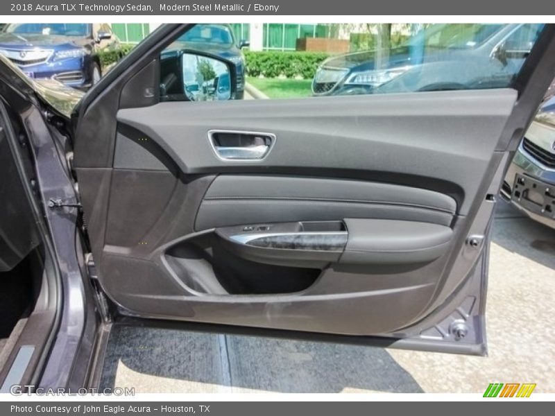 Modern Steel Metallic / Ebony 2018 Acura TLX Technology Sedan