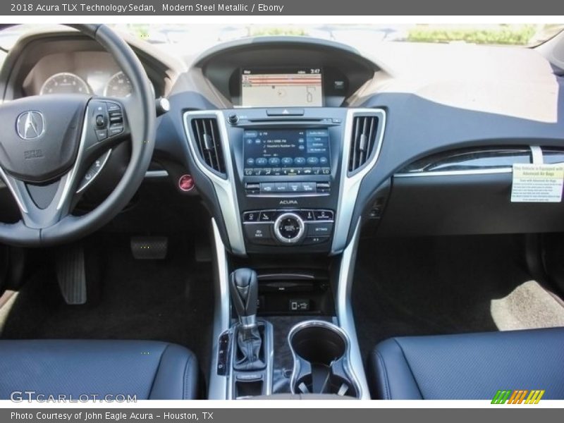 Modern Steel Metallic / Ebony 2018 Acura TLX Technology Sedan