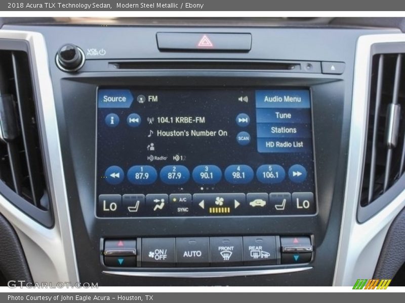 Modern Steel Metallic / Ebony 2018 Acura TLX Technology Sedan