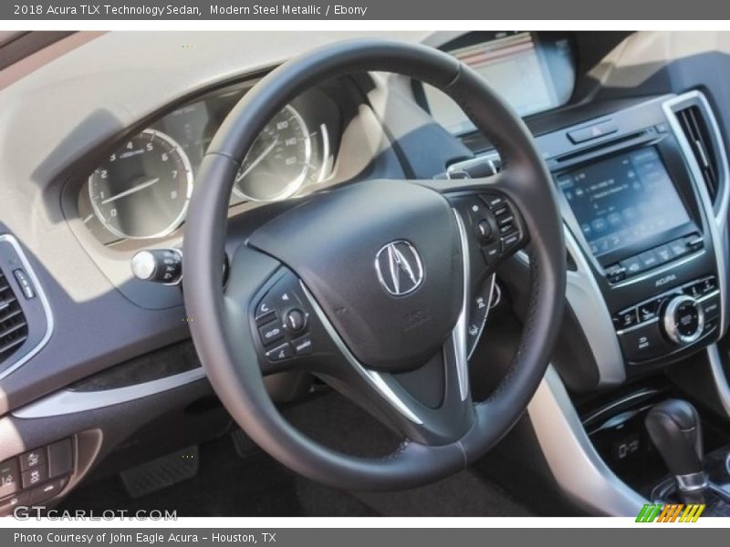 Modern Steel Metallic / Ebony 2018 Acura TLX Technology Sedan