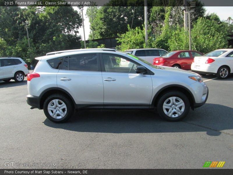 Classic Silver Metallic / Ash 2015 Toyota RAV4 LE